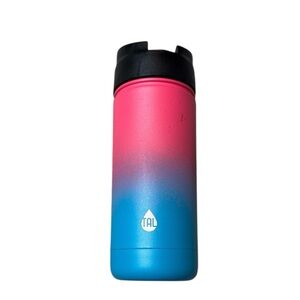 Tal | NWOT Ombre Coffee Mug Travel Cup Water Bottle Blue Purple & Pink